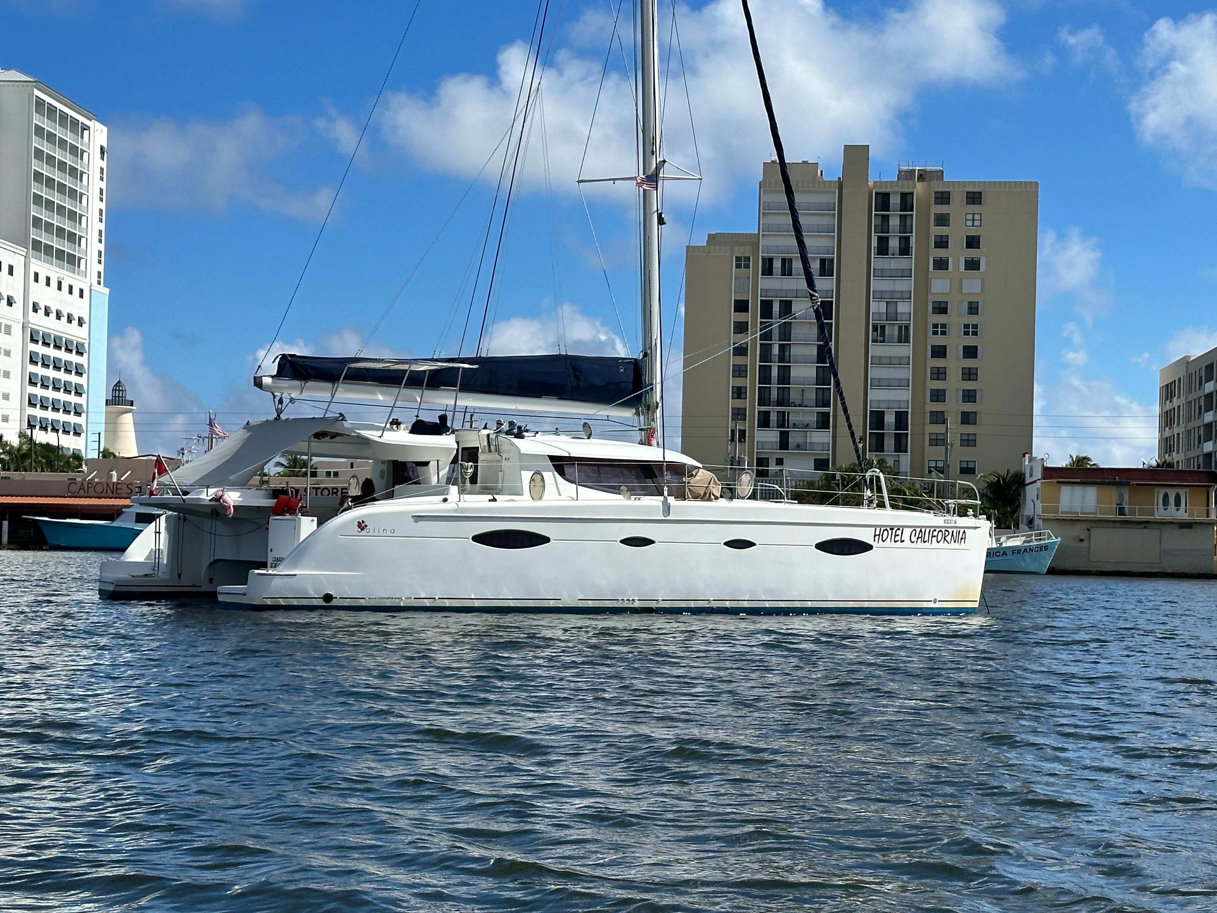 Used Sail Catamaran for Sale 2007 Salina 48 